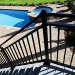 Riviera C30 Railing 42" x 5' Stair Section