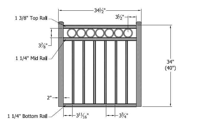 railing diagram