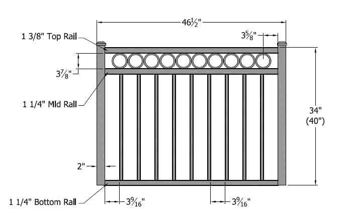 railing diagram