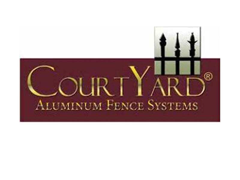 Courtyard-Aluminum-Fence